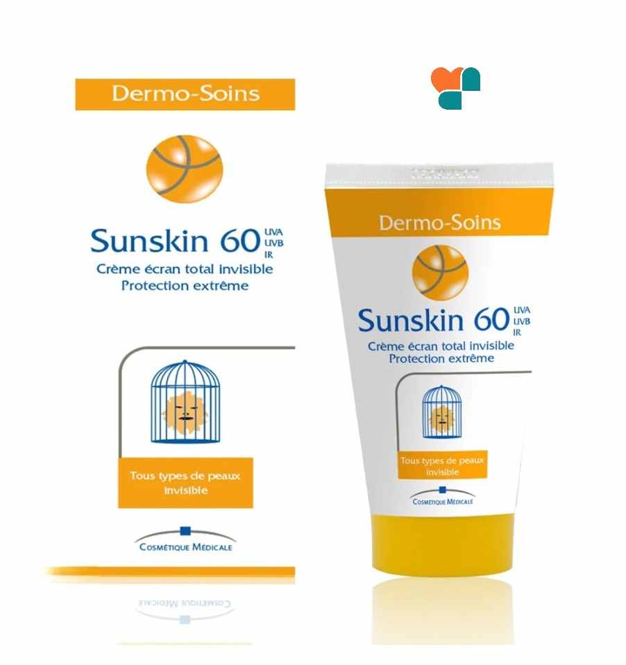  Dermo-Soins Sunskin 60 Crème Écran Total – 50ml 