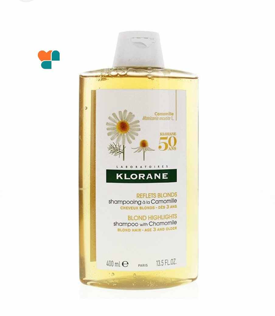 Klorane Camomille Shampooing Illumine Cheveux Blonds – 400ml 